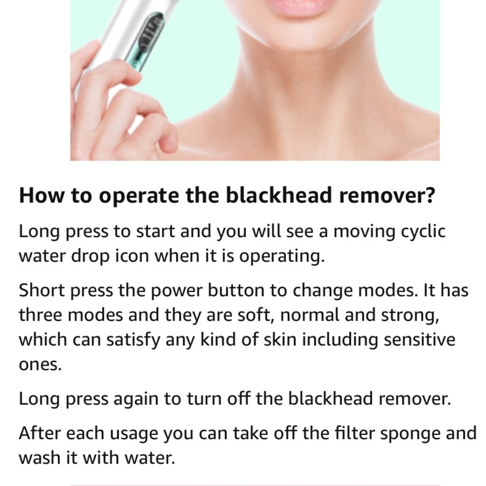 Blackhead Remover Pore Vacuum Removal Tool - Picture 11 of 12